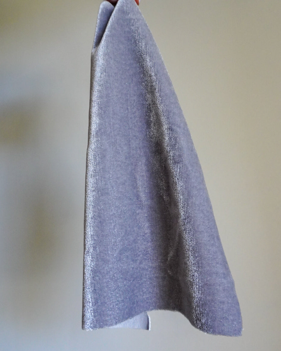 Terciopelo GRIS 36x21cm