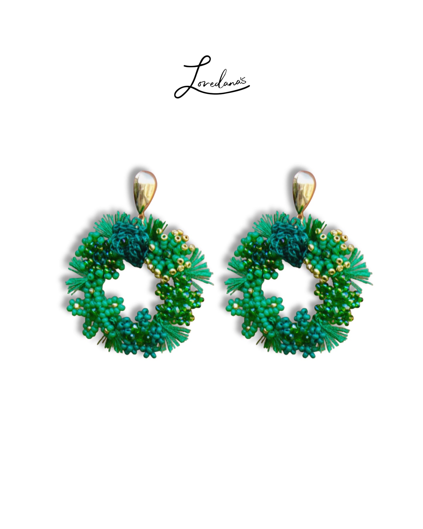 Aros Coral Verde