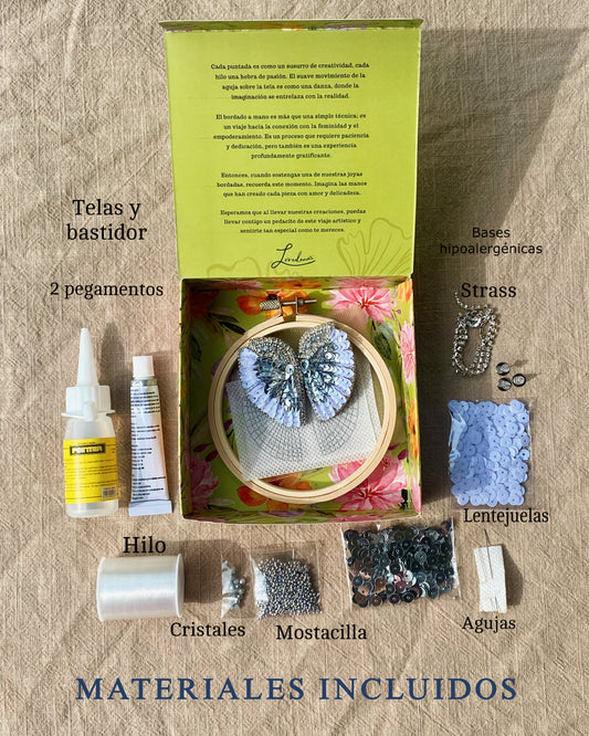 Taller Aros Bordados Alas Cherub (No incluye materiales)