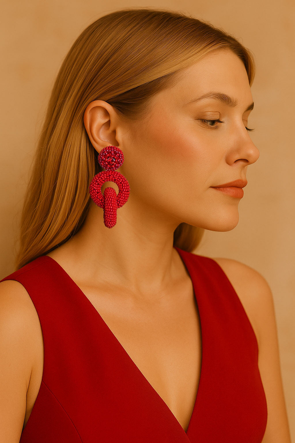 Argollas Fuego roja