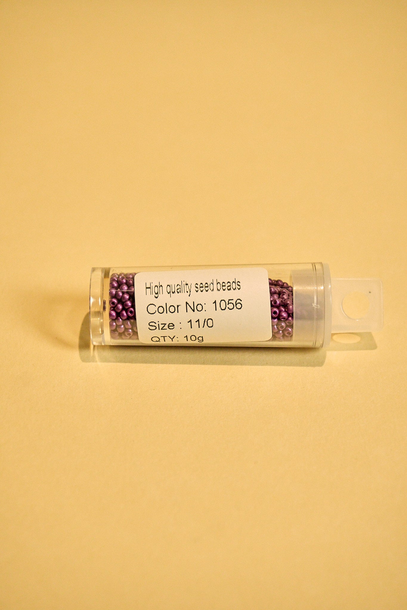 Mostacilla Rocalla FGB 11/0- semicalibrada 10grs| MORADO BRILLANTE