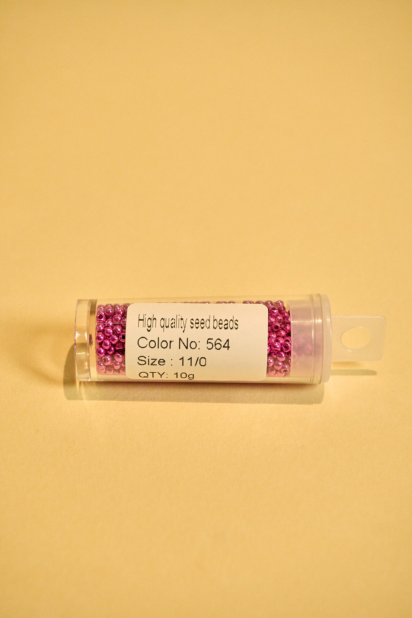 Mostacilla Rocalla FGB 11/0- semicalibrada 10grs|FUCSIA METALIZADO