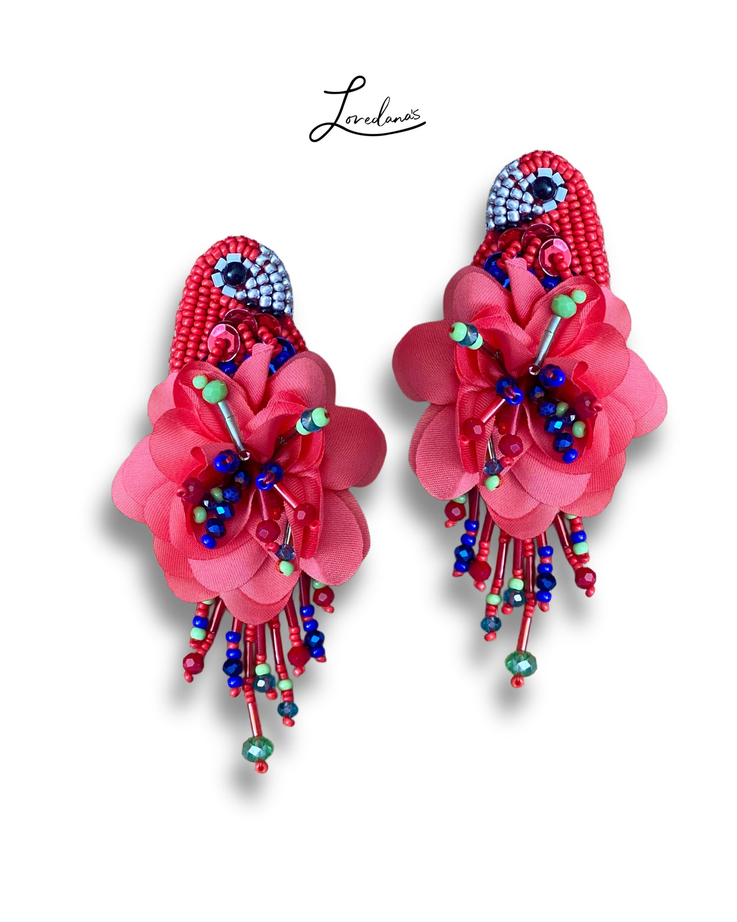 Aros- Loritos roja