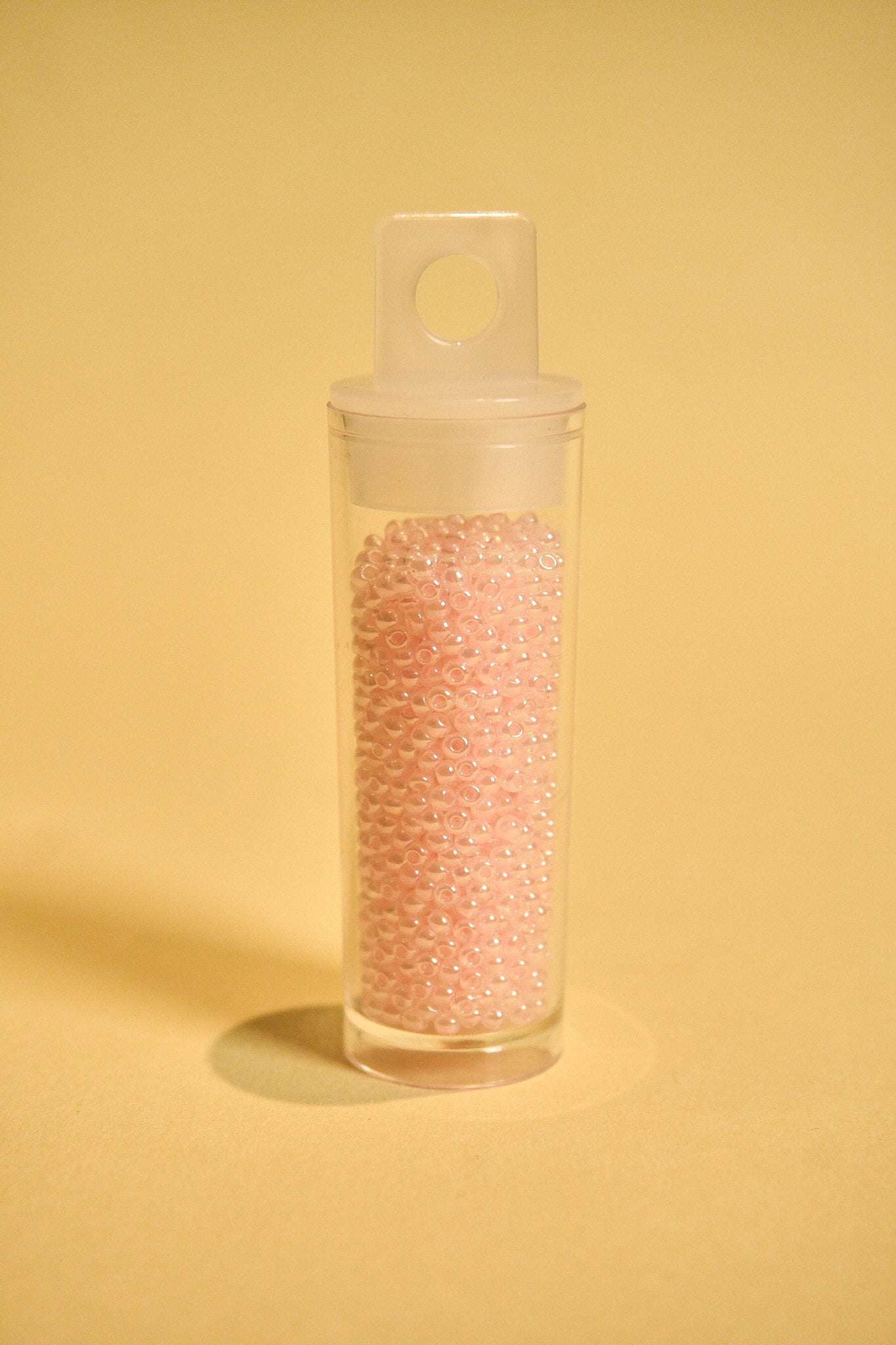 Mostacilla Rocalla FGB 11/0- semicalibrada 10grs| ROSA PERLADO
