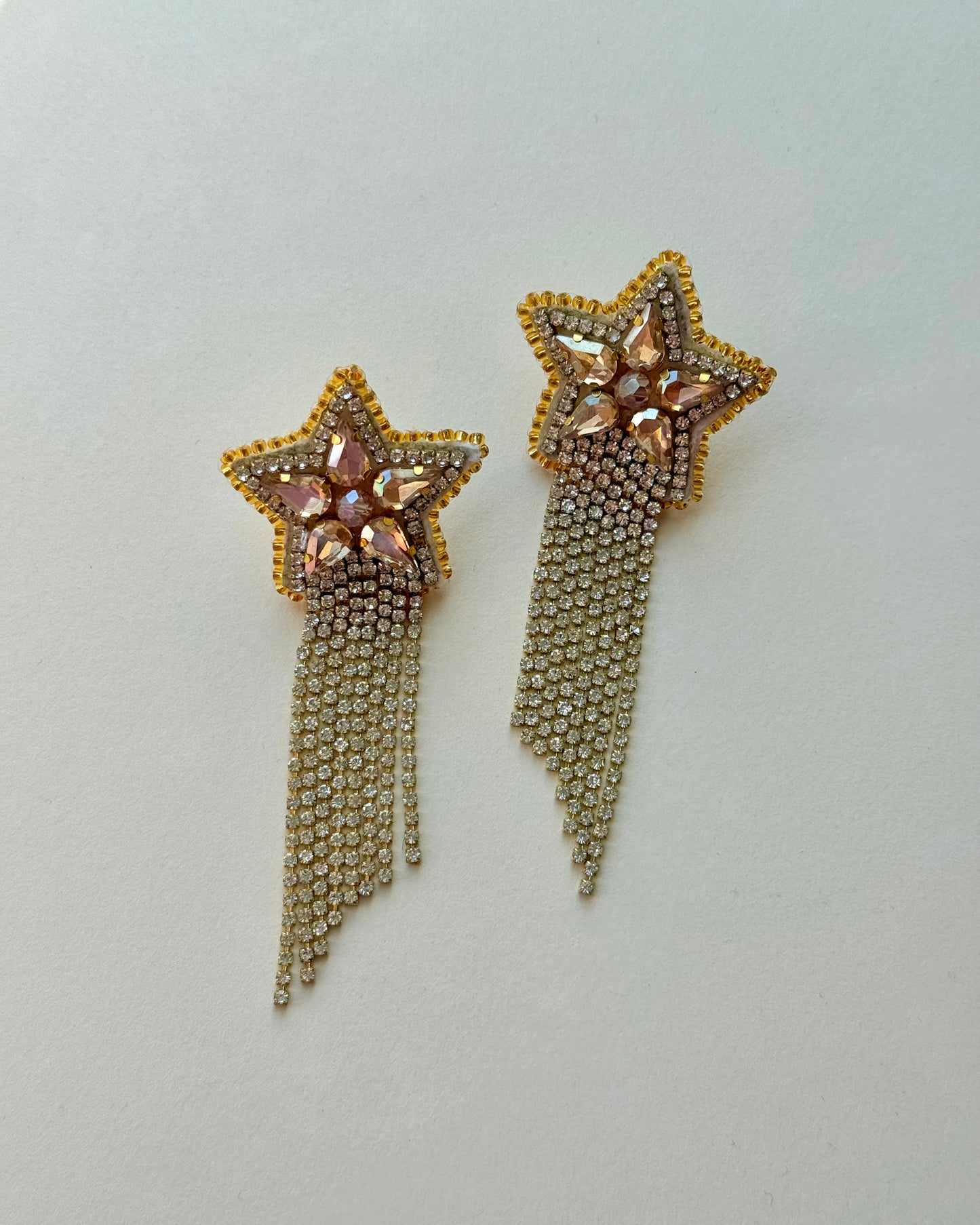 Aros- Estrellas Stellar Dorado