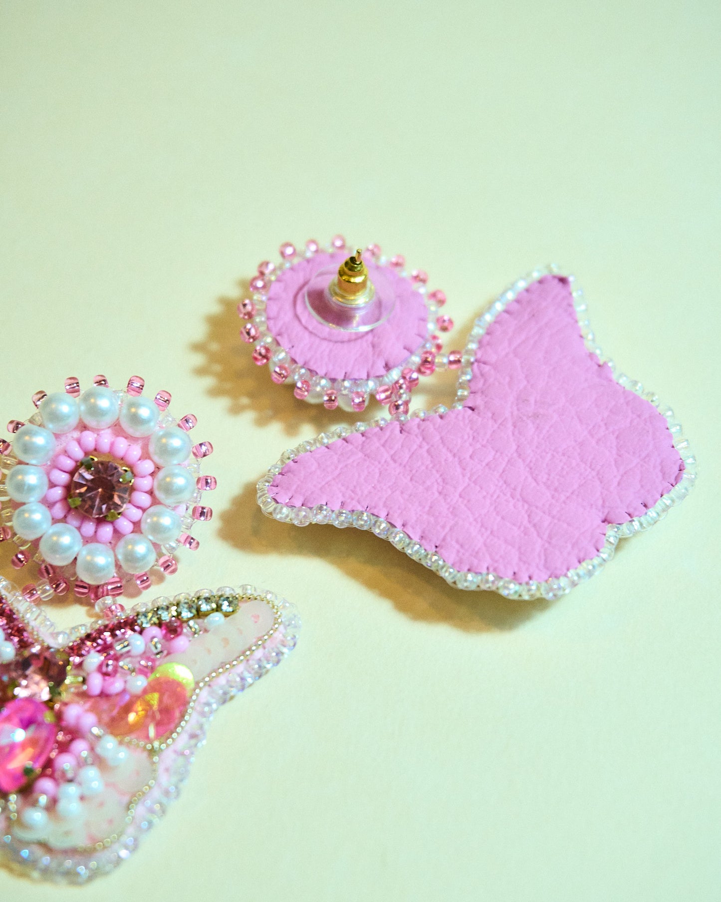 Aros Mariposa Gi Rosa