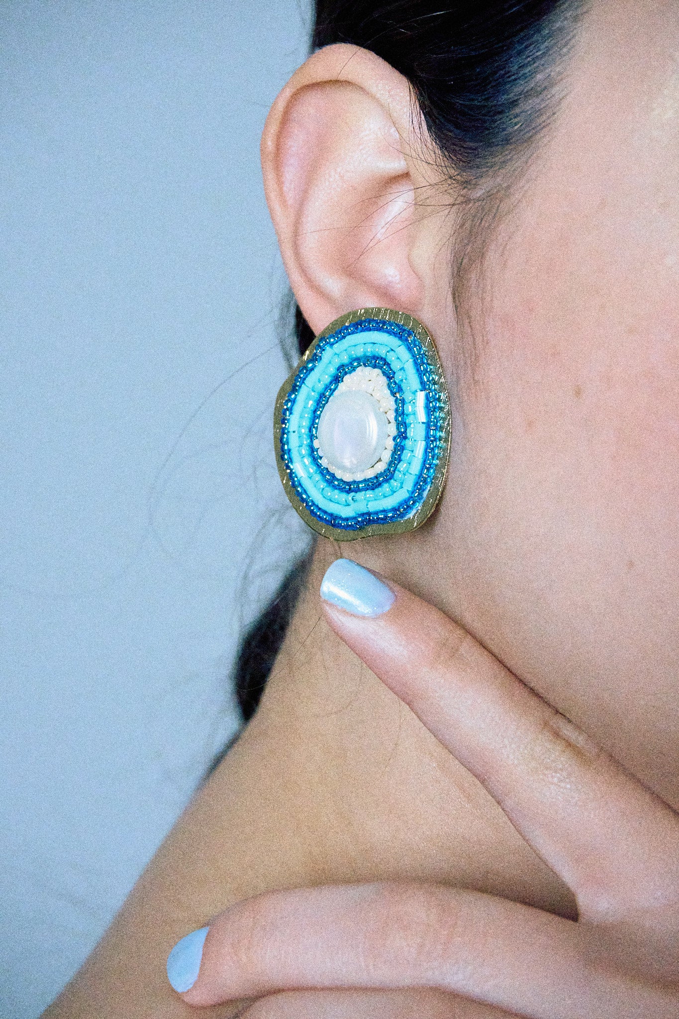 AROS- ELIPTICA AZUL