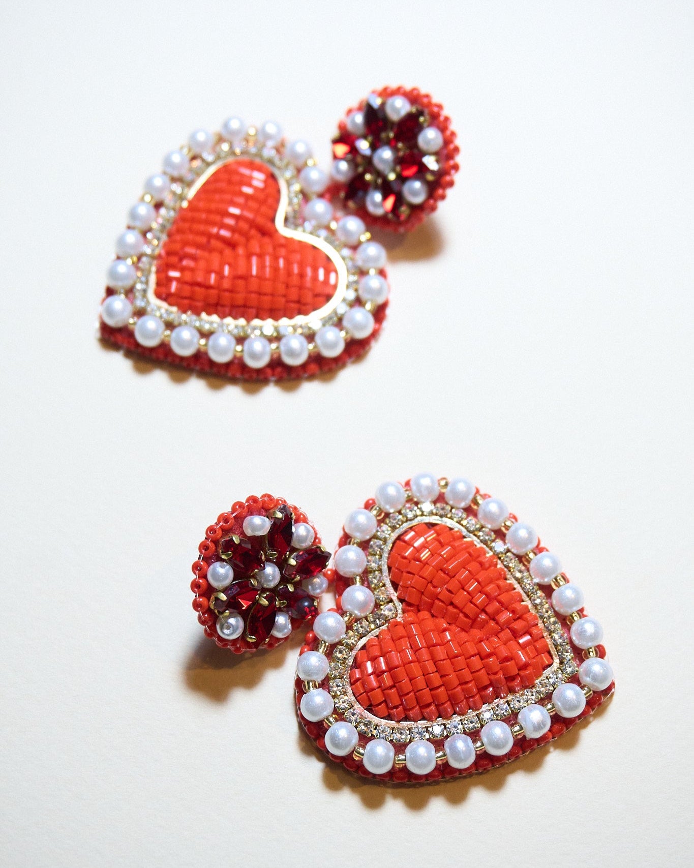 Hoops- Isa red heart