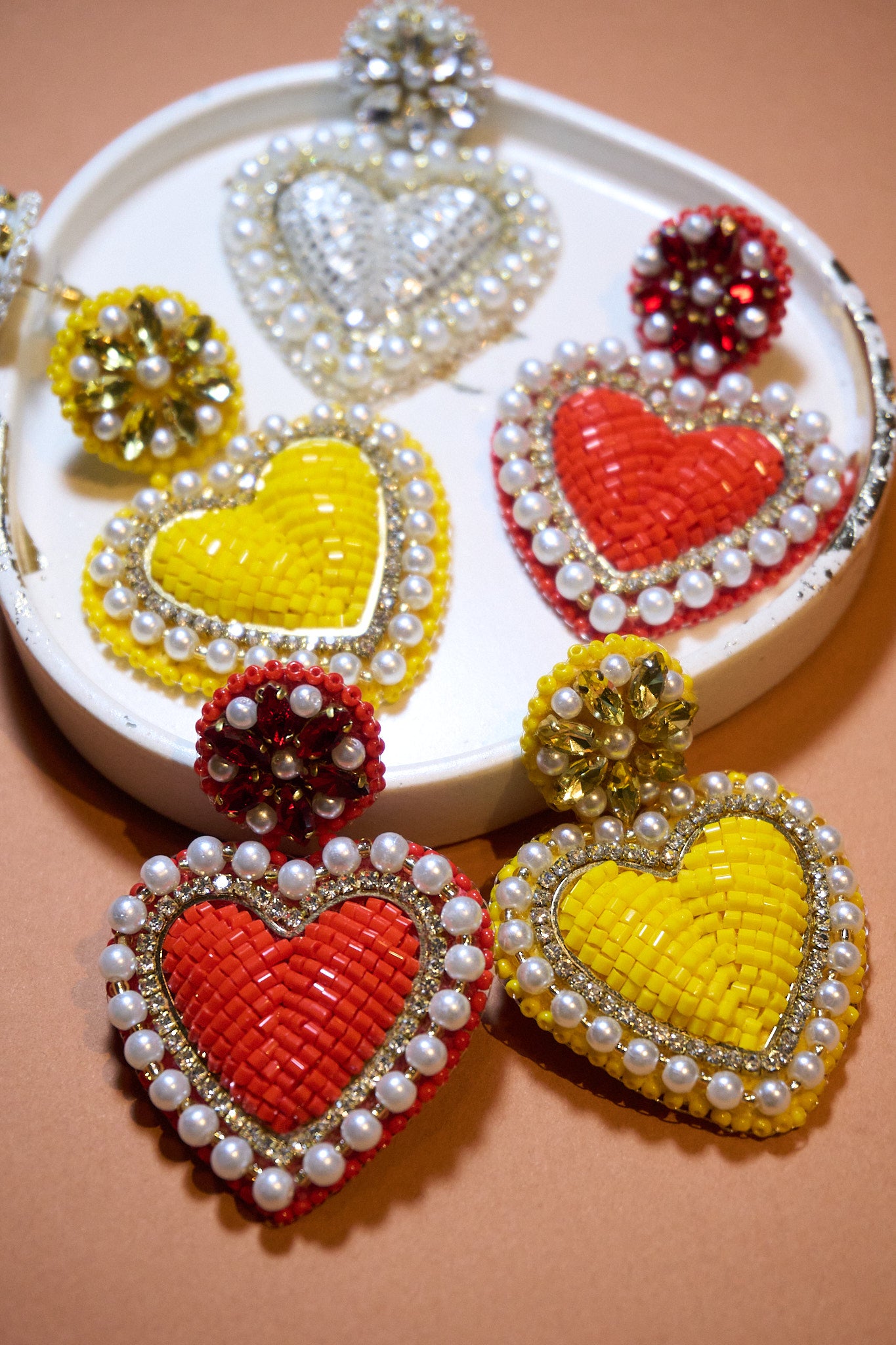 Hoops- Isa red heart