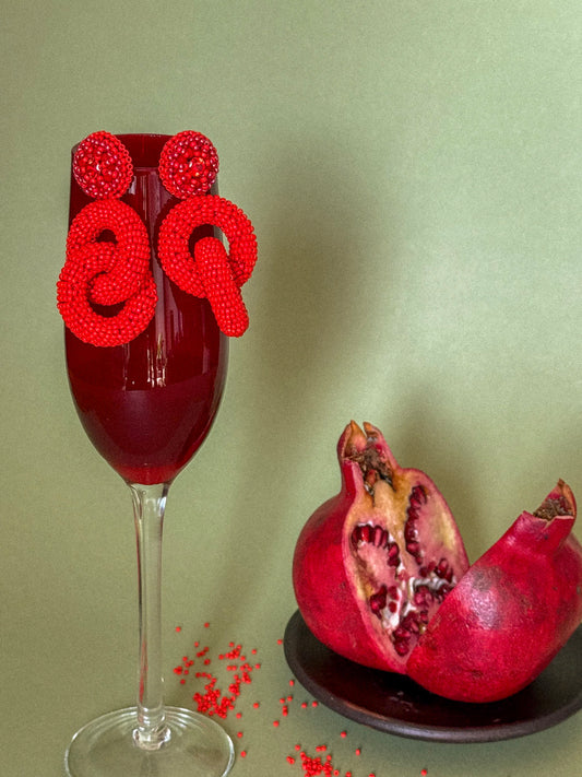 Argollas Fuego roja