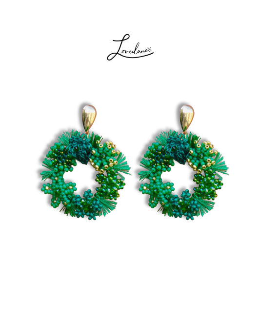 Aros Coral Verde
