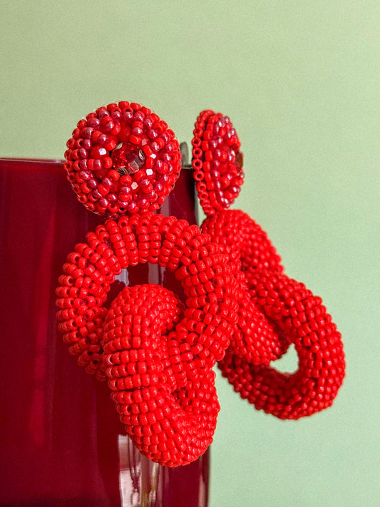 Argollas Fuego roja