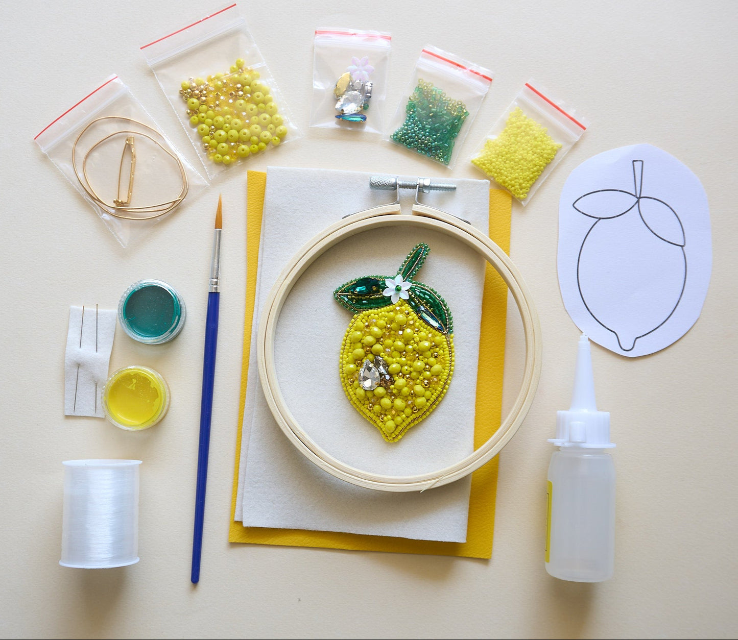 Taller Grabado prendedor limon🍋✨+ Kit de Materiales (L009)