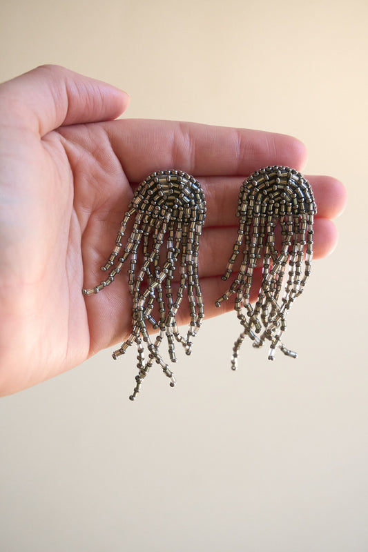 AROS MEDUSA/ PLATEADO