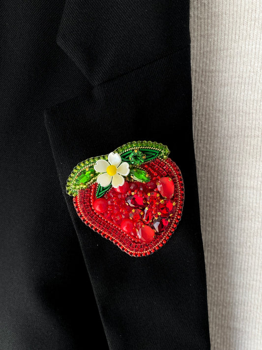 Prendedor Frutilla