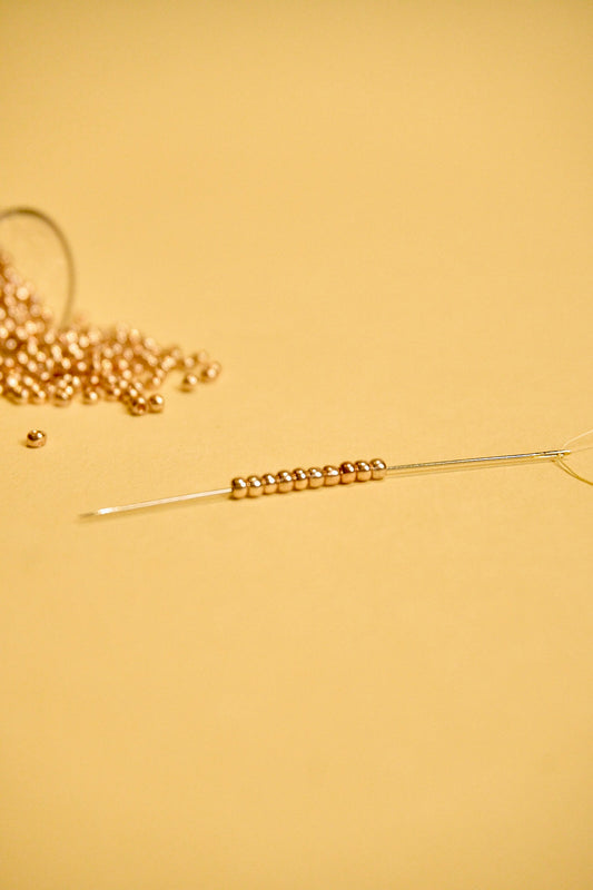 Mostacilla Rocalla FGB 11/0- semicalibrada 10grs| ROSE GOLD