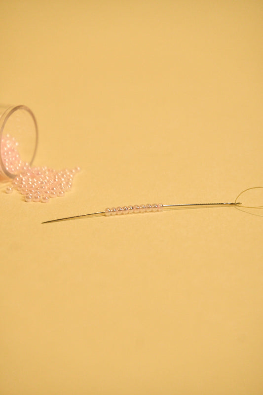 Mostacilla Rocalla FGB 11/0- semicalibrada 10grs| ROSA PERLADO