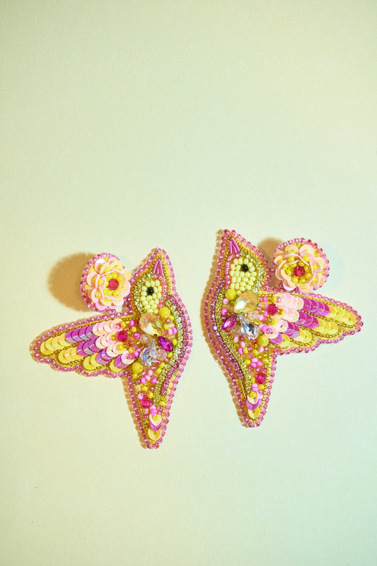 Aros- Colibrí Amarillo