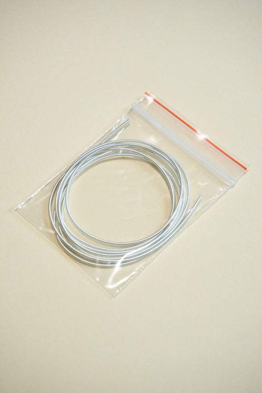 Alambre Frances rigido 1mm/ PLATEADO