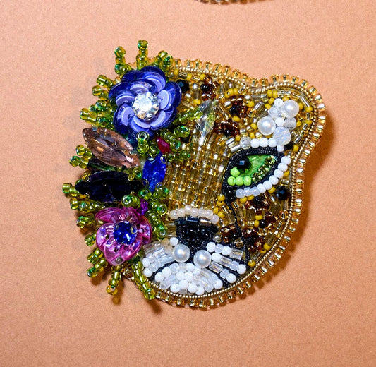 Prendedor Leopardo Chic (bajo pedido)