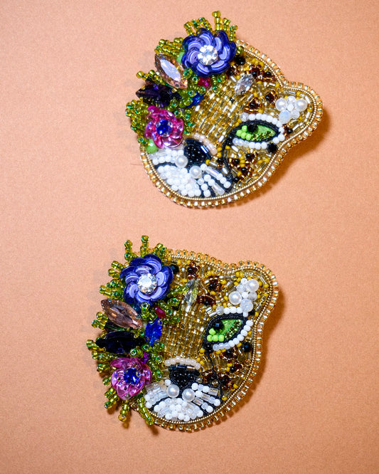 Prendedor Leopardo Chic